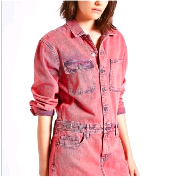 Current/Elliott Dresses & Skirts - NWT Current/Elliott The Jumpsuit Acid Pink Mini